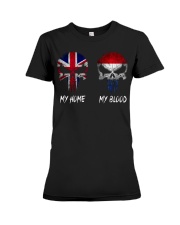 Home United Kingdom - Blood Netherlands Premium Fit Ladies Tee thumbnail