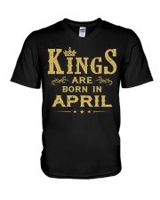 KINGS 4 V-Neck T-Shirt thumbnail