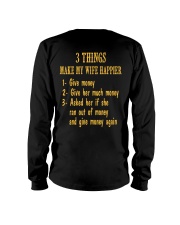 WIFE HAPPIER 02 Long Sleeve Tee thumbnail