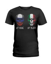 My Home Russia - Italy Ladies T-Shirt thumbnail