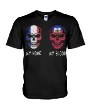 My Home France - Halti V-Neck T-Shirt thumbnail