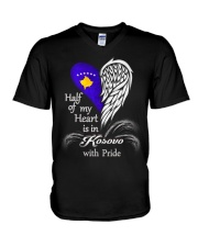 Heart - Pride Kosovo V-Neck T-Shirt thumbnail