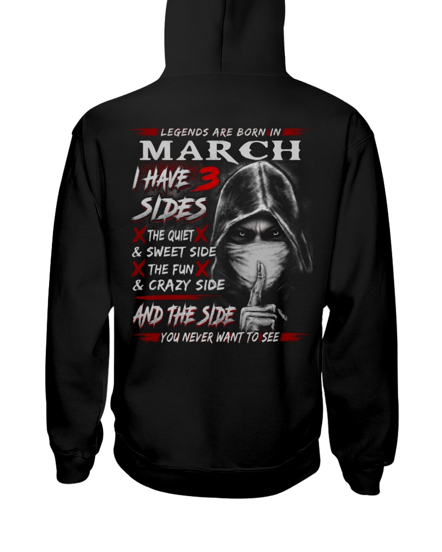 3SIDE NEW STYLE 3 Hooded Sweatshirt