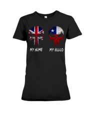 Home United Kingdom - Blood Chile Premium Fit Ladies Tee thumbnail