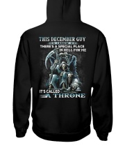 THRONE 12 Hooded Sweatshirt back