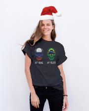 My Home Russia - Brazil Classic T-Shirt lifestyle-holiday-crewneck-front-1