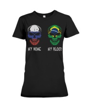 My Home Russia - Brazil Premium Fit Ladies Tee thumbnail