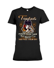 Taurus Girl Premium Fit Ladies Tee thumbnail