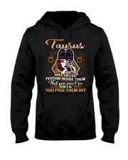 Taurus Girl Hooded Sweatshirt front