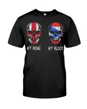 My Home England - Puerto Rico Classic T-Shirt front