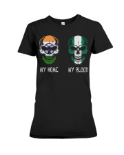 My Home India - Nigeria Premium Fit Ladies Tee thumbnail