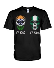 My Home India - Nigeria V-Neck T-Shirt thumbnail