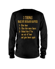 HUSBAND HAPPIER 02 Long Sleeve Tee thumbnail