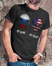 Home Russia - Blood America Classic T-Shirt lifestyle-mens-crewneck-front-4