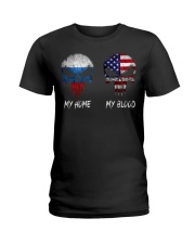 Home Russia - Blood America Ladies T-Shirt thumbnail
