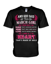 HEART GIRL - 03 V-Neck T-Shirt thumbnail