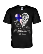 Pride Finland V-Neck T-Shirt thumbnail