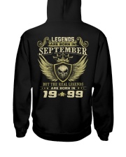 LEGENDS 99 9 Hooded Sweatshirt back