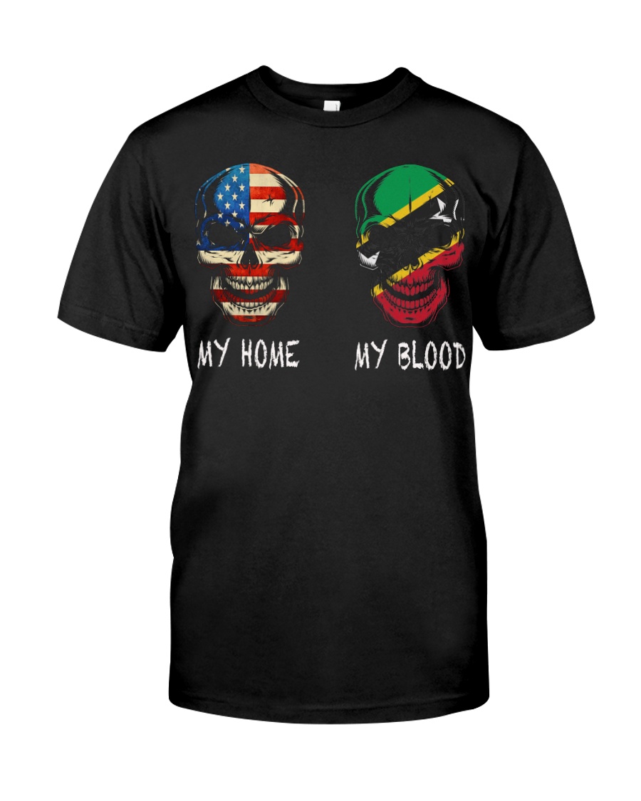 My Blood - Saint Kitts and Nevis Classic T-Shirt