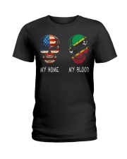 My Blood - Saint Kitts and Nevis Ladies T-Shirt thumbnail