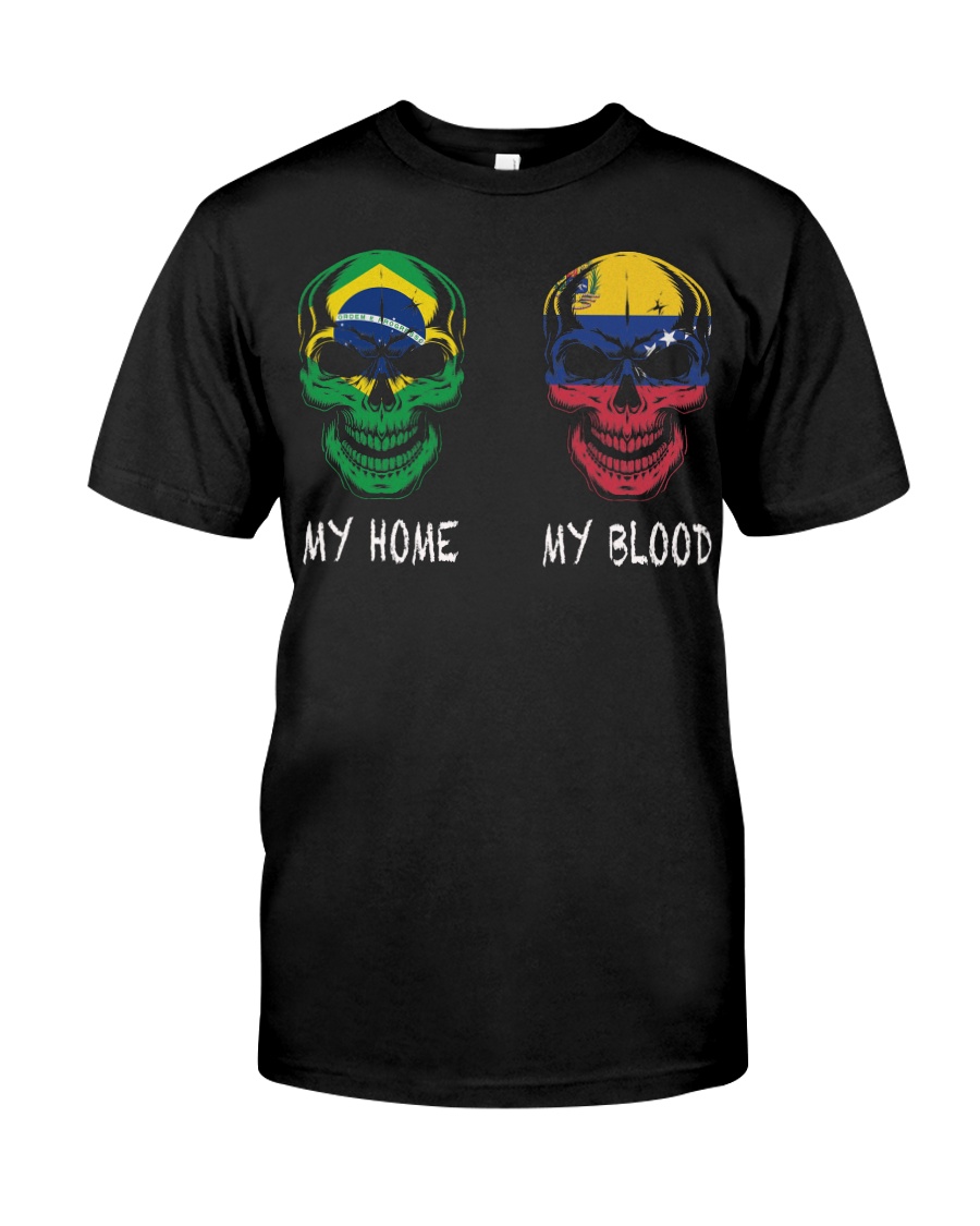 My Home Brazil - Venezuela Classic T-Shirt
