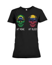 My Home Brazil - Venezuela Premium Fit Ladies Tee thumbnail