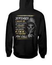 YOU CALL 9 Hooded Sweatshirt back