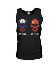 My Home Russia - China Unisex Tank thumbnail