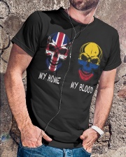 My Home United Kingdom - Colombia Classic T-Shirt lifestyle-mens-crewneck-front-4