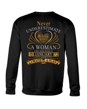 NEVER WOMAN -01 Crewneck Sweatshirt thumbnail