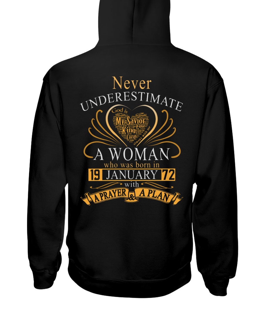 NEVER WOMAN -01 Hooded Sweatshirt