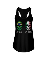 My Home Brazil - Italy Ladies Flowy Tank thumbnail