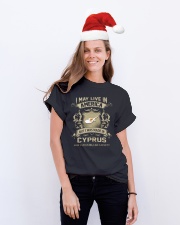 Live In America - Made In Cyprus Classic T-Shirt lifestyle-holiday-crewneck-front-1