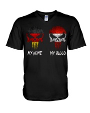 Home Germany - Blood Austria V-Neck T-Shirt thumbnail