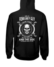 3 SIDE 2 Hooded Sweatshirt back