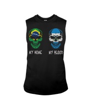 My Home Brazil - El Salvador Sleeveless Tee thumbnail
