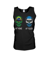 My Home Brazil - El Salvador Unisex Tank thumbnail