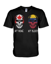 My Home Canada - Venezuela V-Neck T-Shirt thumbnail