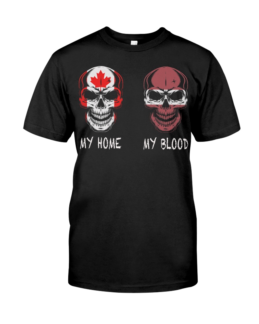 My Home Canada - Latvia Classic T-Shirt