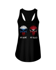 Home Russia - Blood Latvia Ladies Flowy Tank thumbnail
