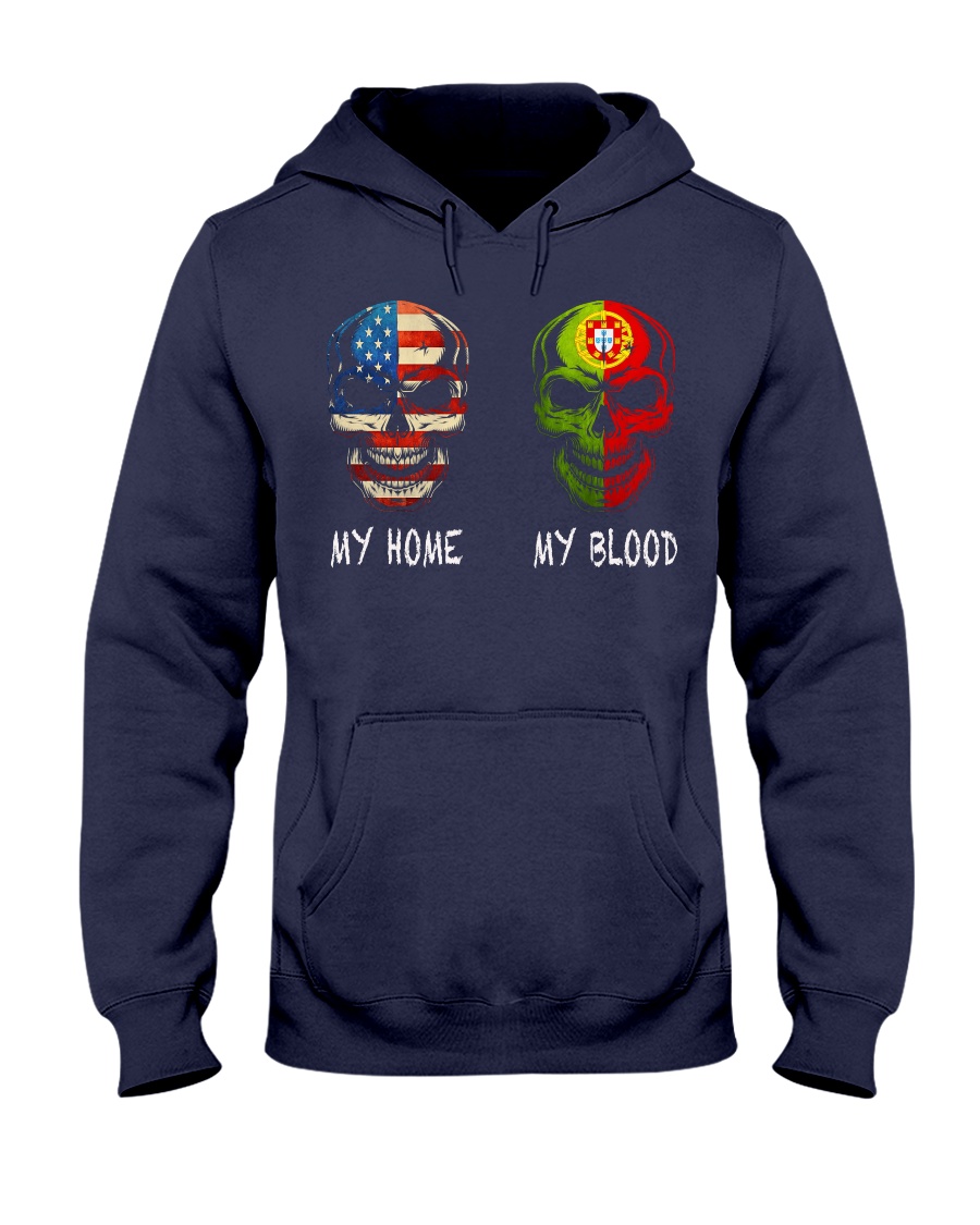 MY HOME AND MY BLOOD Hooded Sweatshirt
