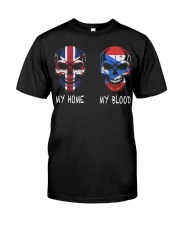 My Home United Kingdom - Puerto Rico Classic T-Shirt front