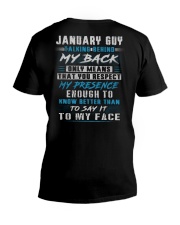 MY BACK 1 V-Neck T-Shirt thumbnail