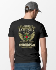 LEGENDS DOMINICAN - 01 Classic T-Shirt lifestyle-mens-crewneck-back-6
