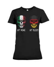 My Home Italy - Germany Premium Fit Ladies Tee thumbnail
