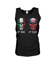 My Home Italy - Slovakia Unisex Tank thumbnail