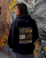 Queens Liechtenstein Hooded Sweatshirt lifestyle-unisex-hoodie-back-1