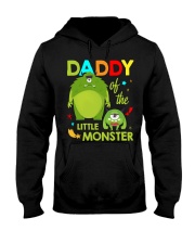 Daddy Of The Little Monster Hooded Sweatshirt tile