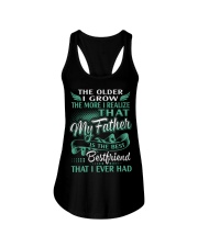 The Older I Grow Ladies Flowy Tank tile