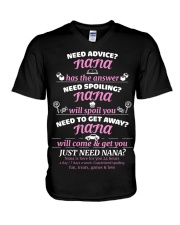 Need Advice Nana Has The Answer V-Neck T-Shirt tile